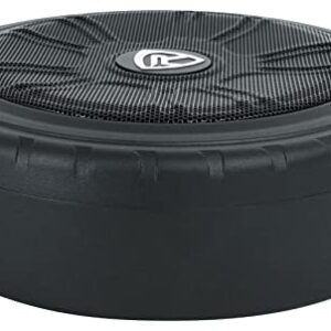 Rockville WHEEL OF BASS 8" Slim Under-Seat Powered Truck/Car Audio Subwoofer Sub