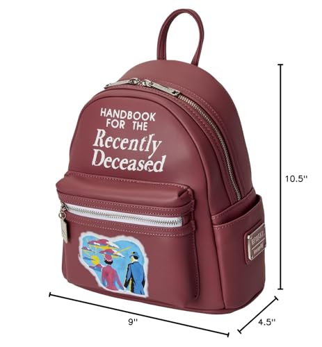 Loungefly Beetlejuice Handbook for the Recently Deceased Womens Double Strap Shoulder Bag Purse