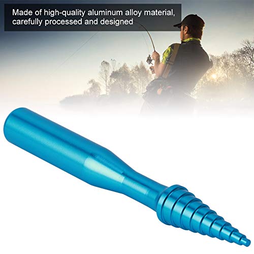 Compact Aluminium Alloy Bearing Inspection Rod, Blue Fishing Reel Maintenance Tools, for Fishing Enthusiasts Fishing Tackle Shop Sea Fishing Angler