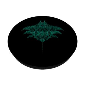 Stingray Polynesian Tattoo Tribal Aquarium Animal Manta Ray PopSockets Swappable PopGrip