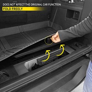 Maxzina Cargo Mat Compatible with 2021 2022 2023 2024 Ford Bronco Trunk Mat All-Weather TPE Rear Trunk Tray Cargo Liner for Ford Bronco Accessories 4 Doors (Not Compatible with Bronco Sport)