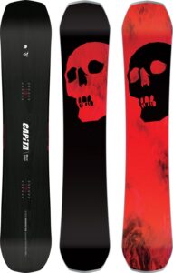 capita black snowboard of death mens snowboard 162cm