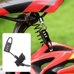 Bicycle Lock, Small Size and Lightweight Portable Bicycle Lock Compact and Portable for Home for Office