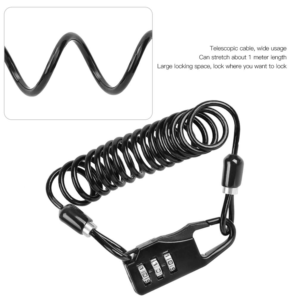 Bicycle Lock, Small Size and Lightweight Portable Bicycle Lock Compact and Portable for Home for Office