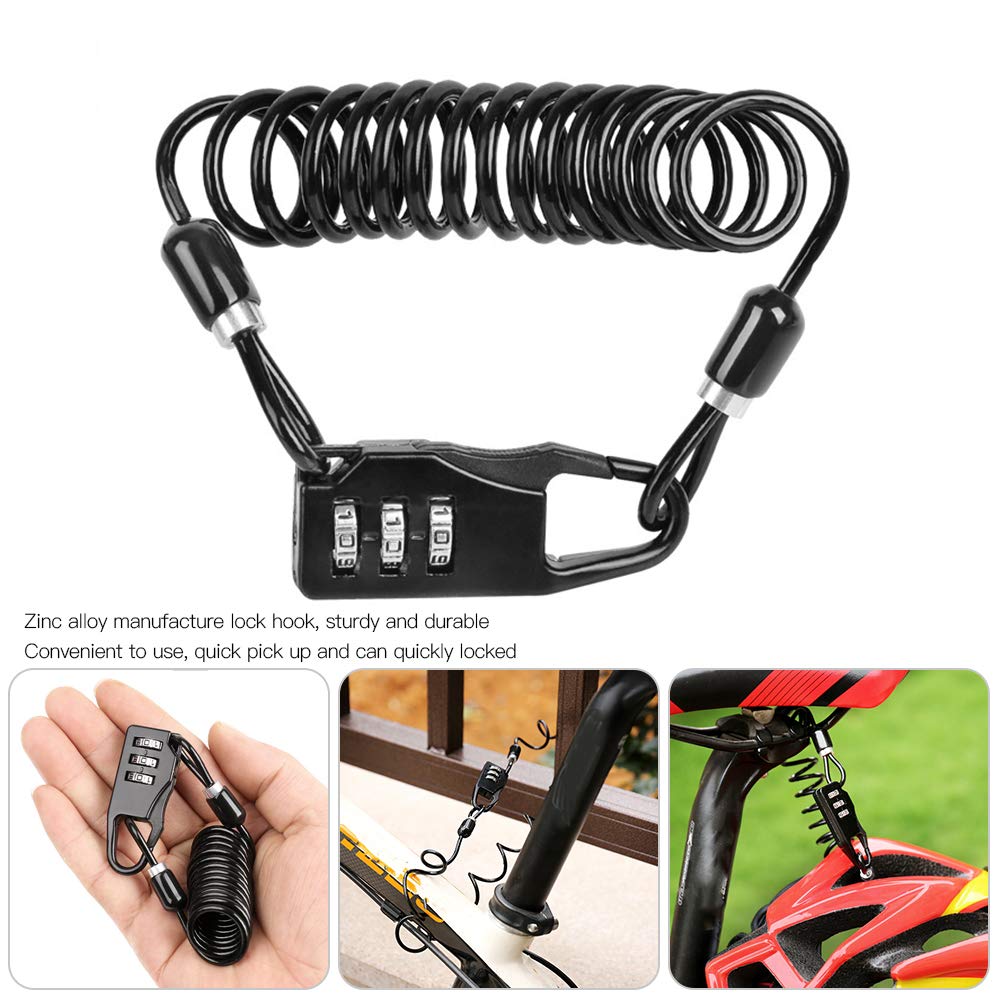 Bicycle Lock, Small Size and Lightweight Portable Bicycle Lock Compact and Portable for Home for Office