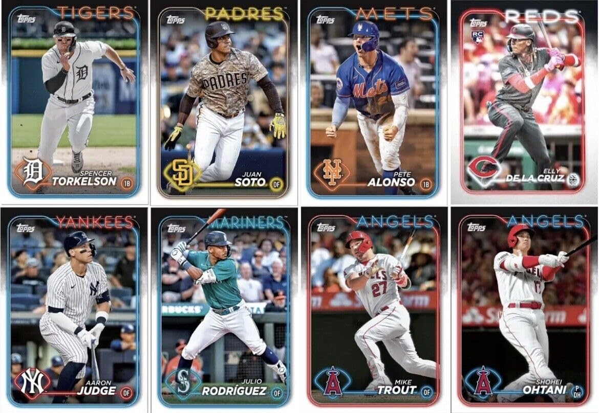 2022 Topps Series 1 Baseball Complete Set 350 Cards