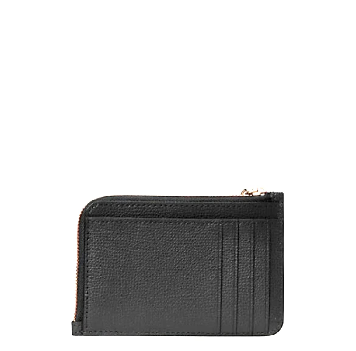 Kate Spade Darcy Medium L-Zip Leather Card Holder In black