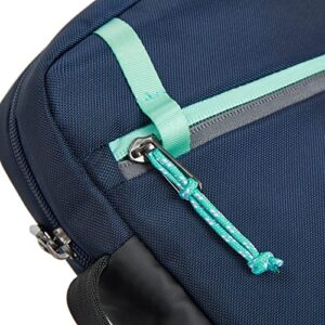 Travelon Greenlander Sustainable Anti-Theft Small Crossbody, Galaxy Blue, 7.5" W x 10.5" H x 2.75" D