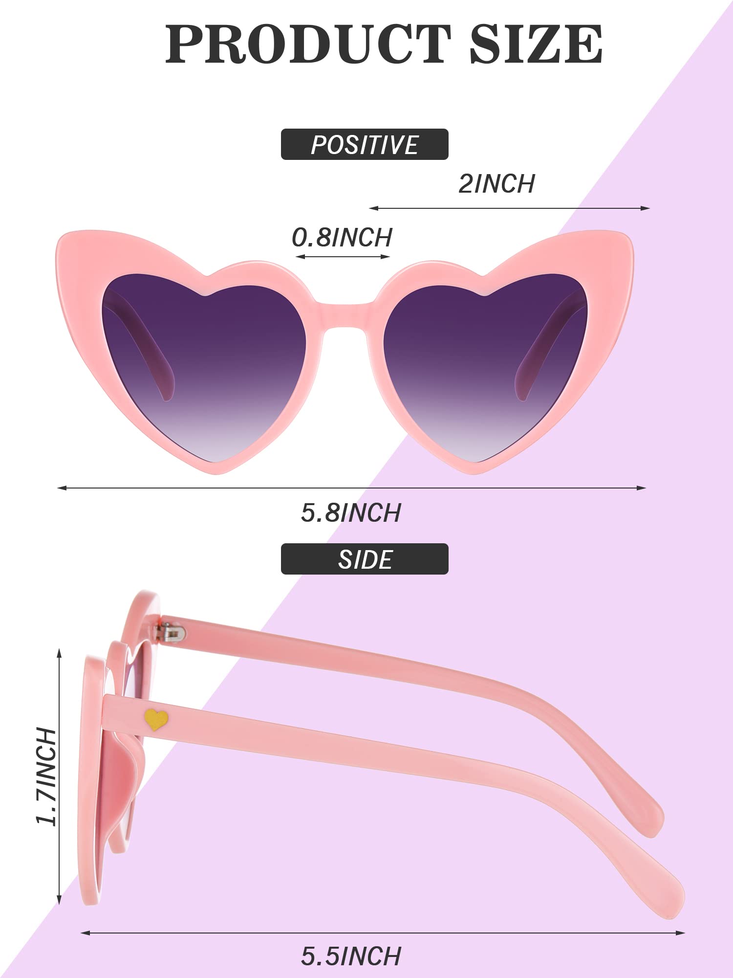 15 Pairs Bachelorette Sunglasses Heart Shaped Sunglasses Bridesmaid Bride Eyewear Bridesmaid Proposal Gifts For Wedding Party (White Gray, Pink Gray)