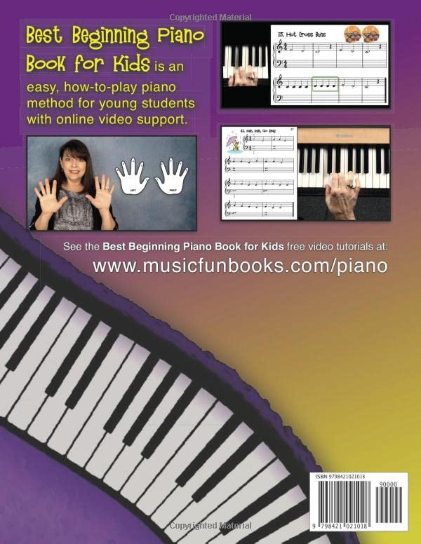 Piano Sheet Music for Kids and Adults (Volume 1): Easy and Intermediate Level Piano Solos (Piano Books by Music Fun Books)