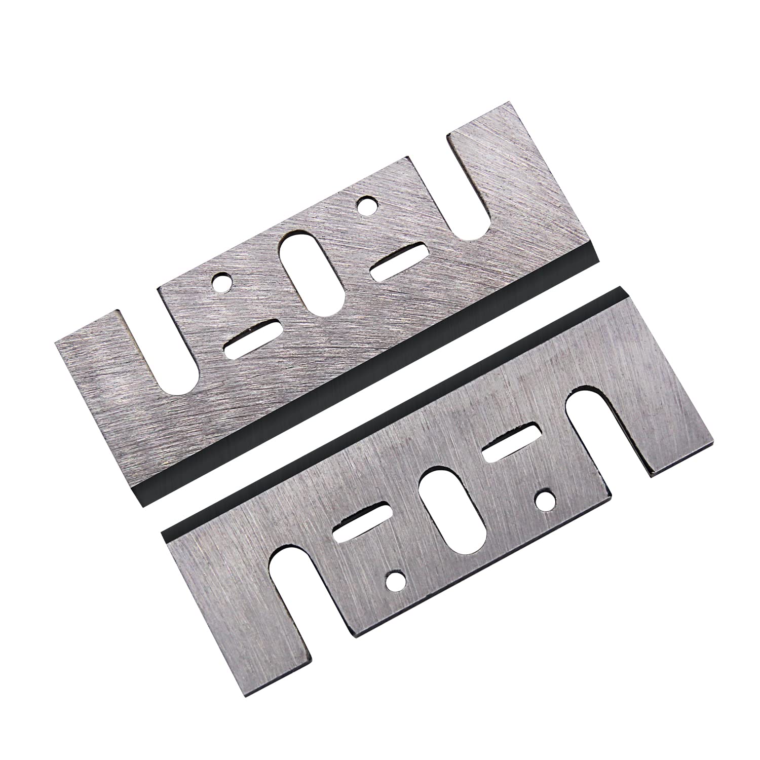 3-1/4 Inch 82mm Carbide Planer Blades Replacement for Makita 1900B, KP0810, KP0800K, DeWalt D26676, DW6655, DW680, 678, 680K, Bosch 1594 PA1205, Ryob (2 Pcs)