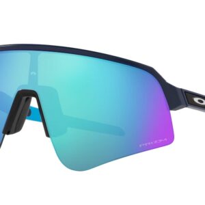 Oakley Men's Oo9465 Sutro Lite Sweep Rectangular Sunglasses, Matte Navy/Prizm Sapphire, 39 mm