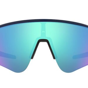 Oakley Men's Oo9465 Sutro Lite Sweep Rectangular Sunglasses, Matte Navy/Prizm Sapphire, 39 mm