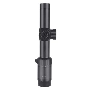 WestHunter Optics HD-S 1.2-6x24 Compact Riflescope, 30mm Tube Mil-Dot Reticle Second Focal Plane Turret Reset Lock Tactical Shooting Scope | Picatinny Shooting Kit B