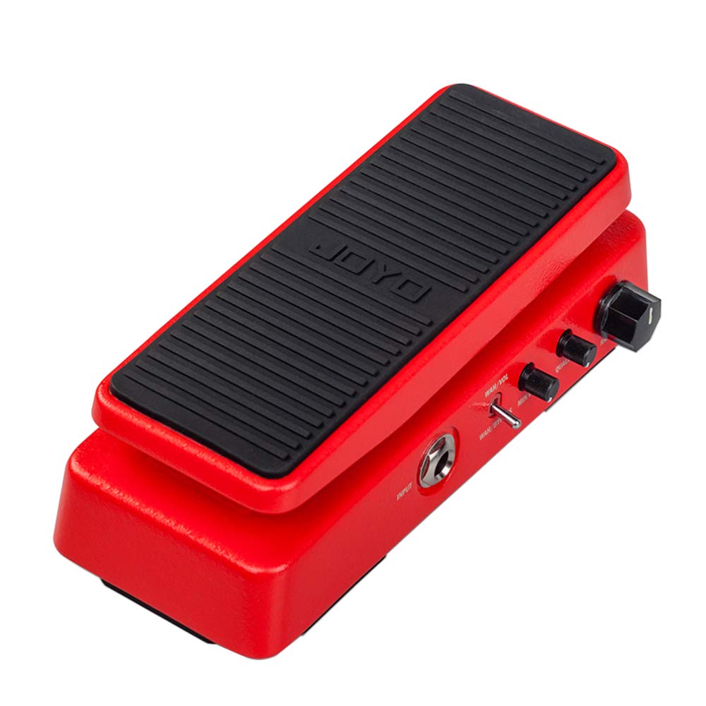 JOYO WAH-II Classic and Multifunctional WAH Pedal Bundle with DC 9V Daisy Chain Power Supply (800mA -1A) AC Adapter