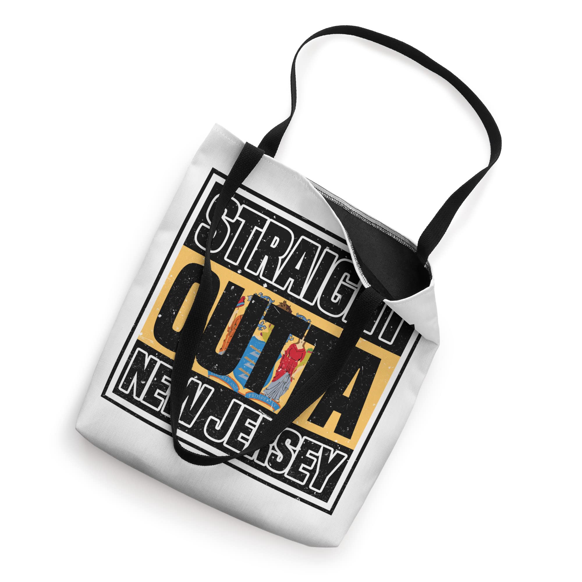 STRAIGHT OUTTA NEW JERSEY Tote Bag