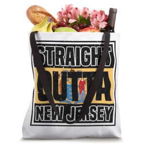 STRAIGHT OUTTA NEW JERSEY Tote Bag