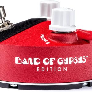 Briskdrop Dunlop FFM6 Band of Gypsys Fuzz Face Mini Bundle with 2 MXR Patch Cables & Dunlop Pick Pack, FFM6PatchBundle