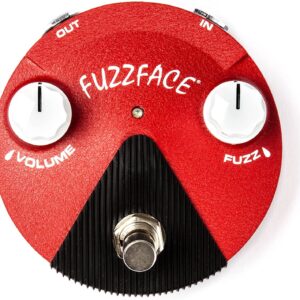 Briskdrop Dunlop FFM6 Band of Gypsys Fuzz Face Mini Bundle with 2 MXR Patch Cables & Dunlop Pick Pack, FFM6PatchBundle