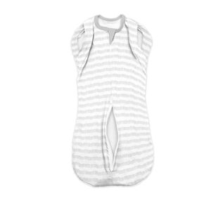 SwaddleMe Arms Free Convertible Pod - Size Large, 3-6 Months, 2-Pack (Magic Marker) Zip-up Baby Swaddle Helps Transition to Arms Out Sleep for Safe Rolling and Self-Soothing