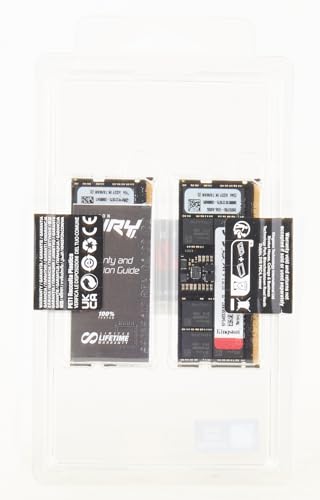 Kingston FURY Impact 32GB 4800MT/s DDR5 CL38 SODIMM XMP Ready (Kit of 2) KF548S38IBK2-32