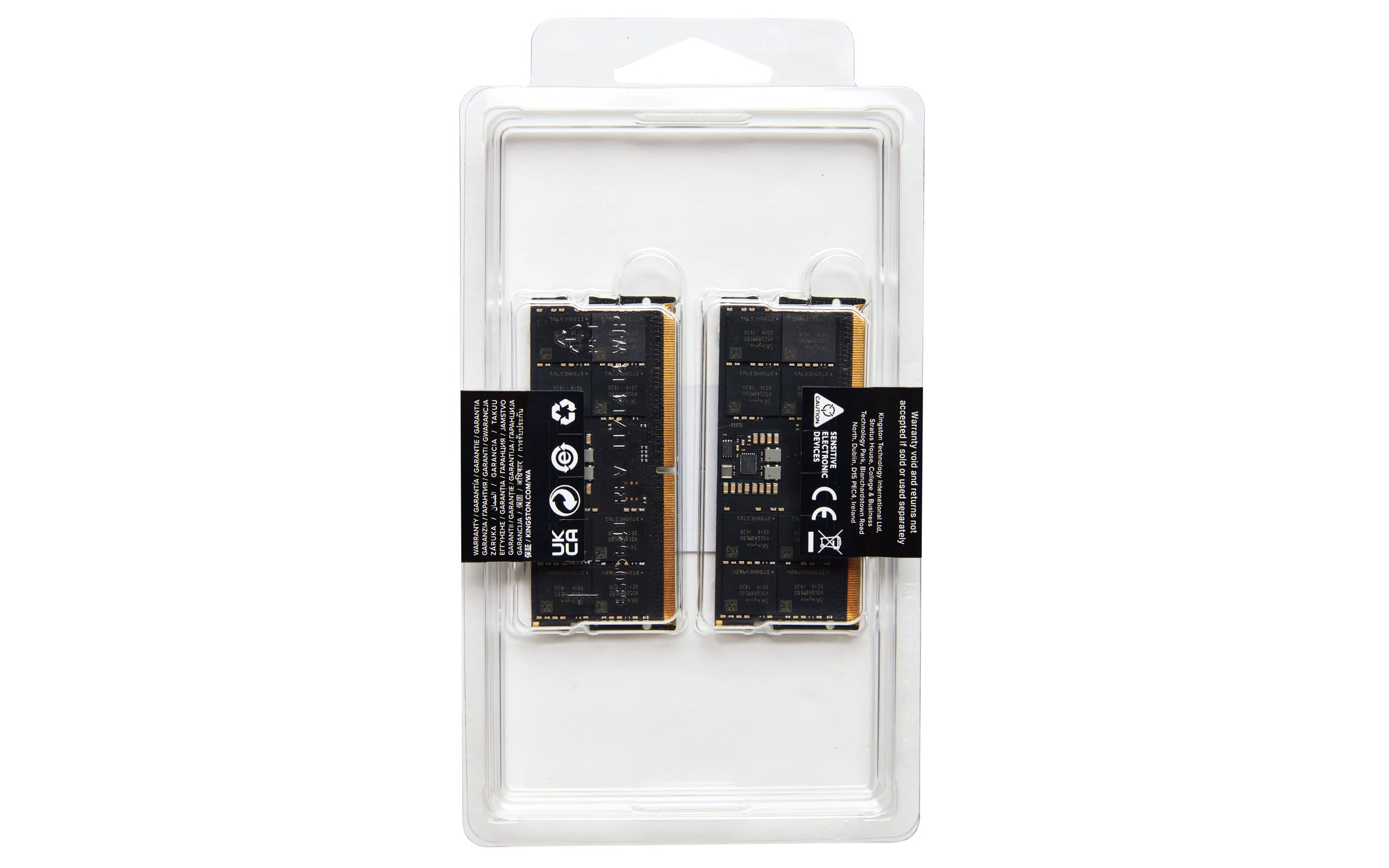 Kingston FURY Impact 32GB 4800MT/s DDR5 CL38 SODIMM XMP Ready (Kit of 2) KF548S38IBK2-32