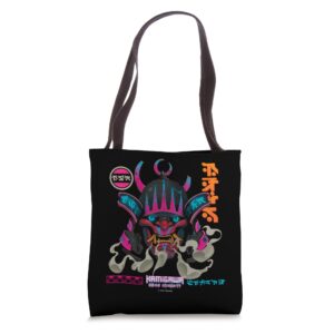 magic the gathering neon dynasty masks tote bag