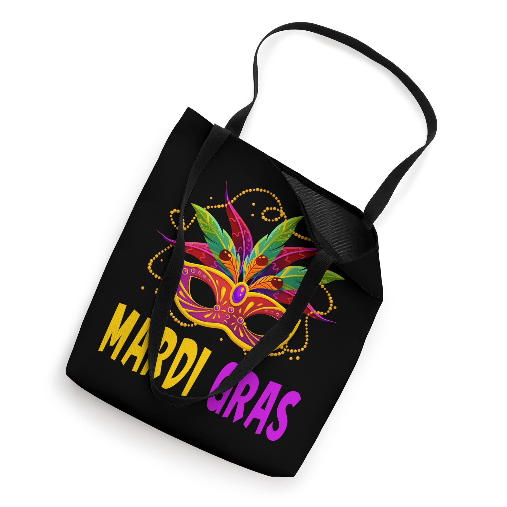 Mardi Gras Carnival Colorful Mask mardi gras Tote Bag