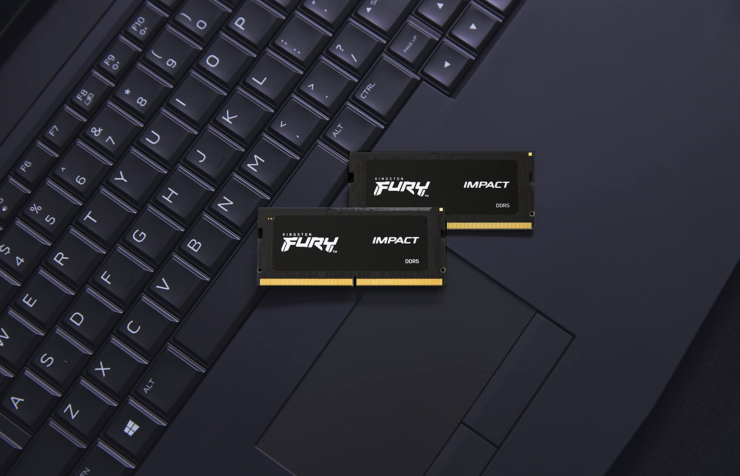 Kingston FURY Impact 32GB 4800MT/s DDR5 CL38 SODIMM XMP Ready (Kit of 2) KF548S38IBK2-32