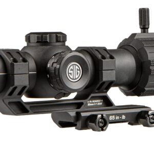 Sig Sauer Tango-MSR 1-6x24mm Riflescope; MSR-BDC6 Reticle with Alpha-MSR Cantilever Mount