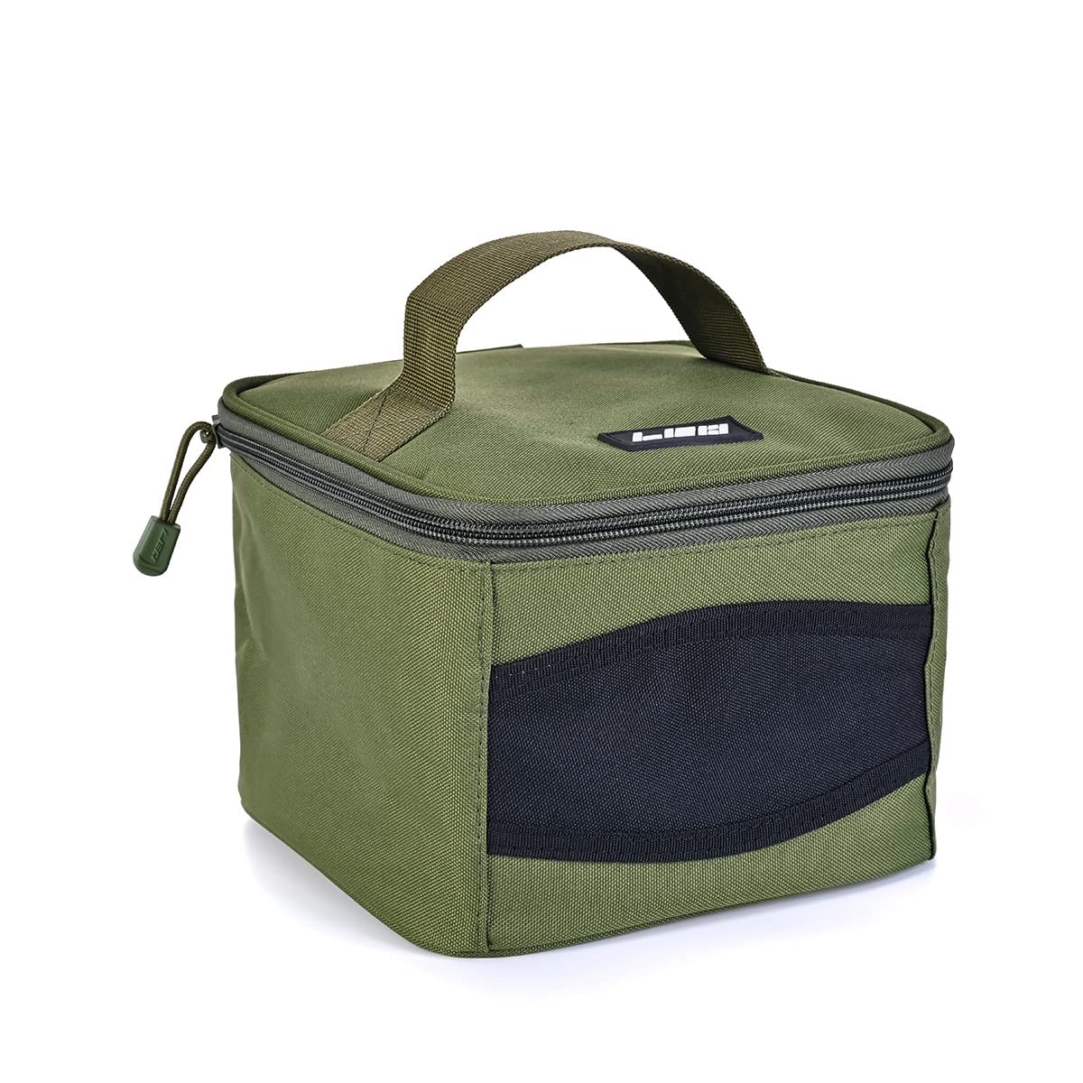 Conskyee Fishing Reel Case, Fishing Reel Storage Bag, Oxford Cloth Square Cover Fishing Accessories Bag