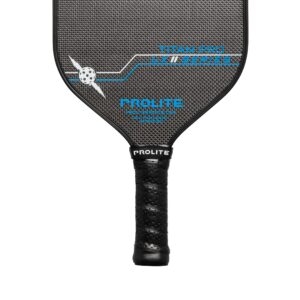 PROLITE LX Series Pickleball Paddles | Hyperweave Carbon Fiber Pickleball Paddle | 14mm Poly Core | Pickleball Rackets Made in The USA Since 1984 (Supernova Pro LX, Silver Fibers)