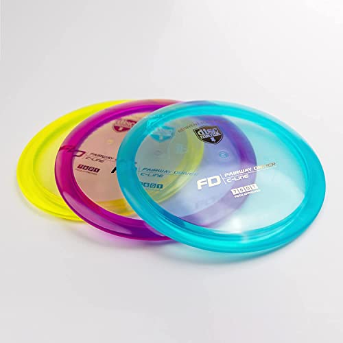 Discmania C-Line FD Disc Golf Fairway Driver – Straight Fairway Drives, Colors Will Vary (173-176g)