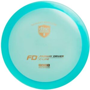 Discmania C-Line FD Disc Golf Fairway Driver – Straight Fairway Drives, Colors Will Vary (173-176g)