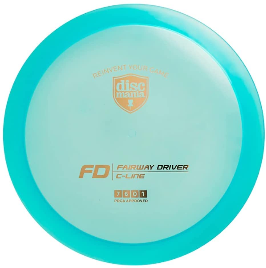 Discmania C-Line FD Disc Golf Fairway Driver – Straight Fairway Drives, Colors Will Vary (173-176g)