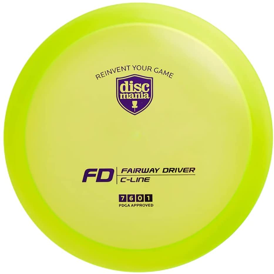 Discmania C-Line FD Disc Golf Fairway Driver – Straight Fairway Drives, Colors Will Vary (173-176g)