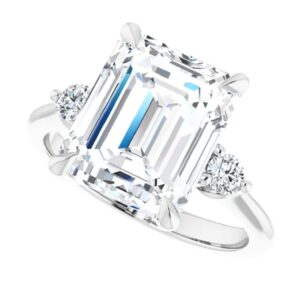 jeweleryium classic three stone engagement ring, emerald cut 4.00ct, vvs1 clarity, colorless moissanite ring, 925 sterling silver, wedding ring, daily wear ring, perfact for gift or as you want (7)