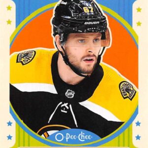 2021-22 O-Pee-Chee Retro #446 Jakub Zboril Boston Bruins Official NHL Hockey Card From The Upper Deck Company in Raw (NM or Better) Condition