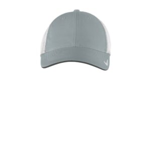 nike dri-fit mesh back cap nkao9293 - cool grey/white - s/m