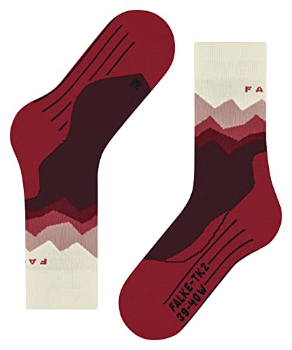 Falke Women's Standard TK2 Crest W SO, Red (Merlot 8117), 8-9