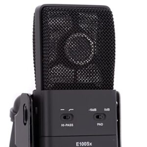 CAD Audio E100SX Large Diaphragm Supercardioid Condenser Microphone ,Black