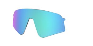 oakley sutro lite sweep rectangular replacement sunglass lenses, prizm sapphire, 38 mm