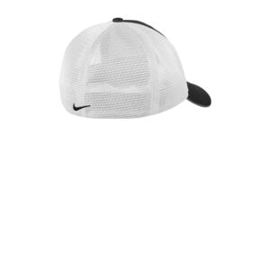 Nike Dri-FIT Mesh Back Cap - NKAO9293 Black/White S/M, Small-Medium