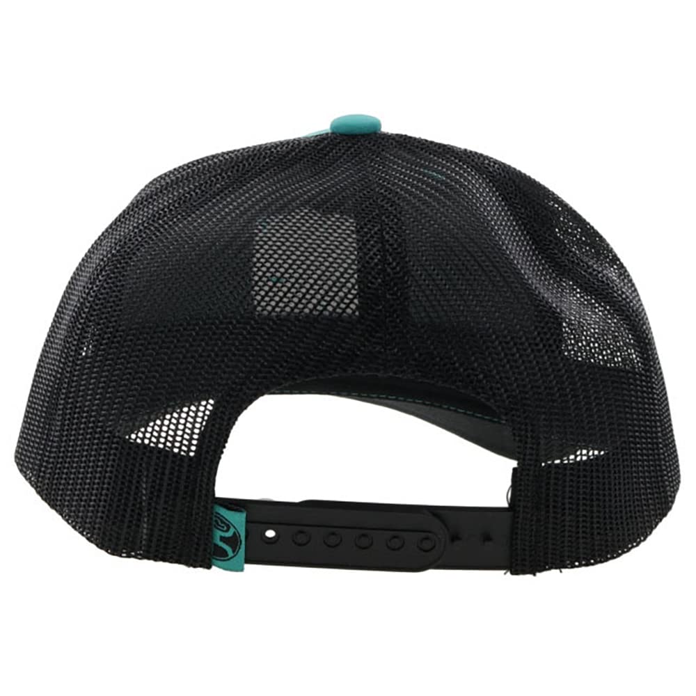 HOOEY Bronx Trucker Cap Black/Turquoise Patch