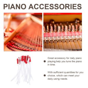 20Pcs Piano Bridle Straps Piano Tuning Rope Piano Tuning Bridle Strap Adjusting Tool Musical Instrument Accessories