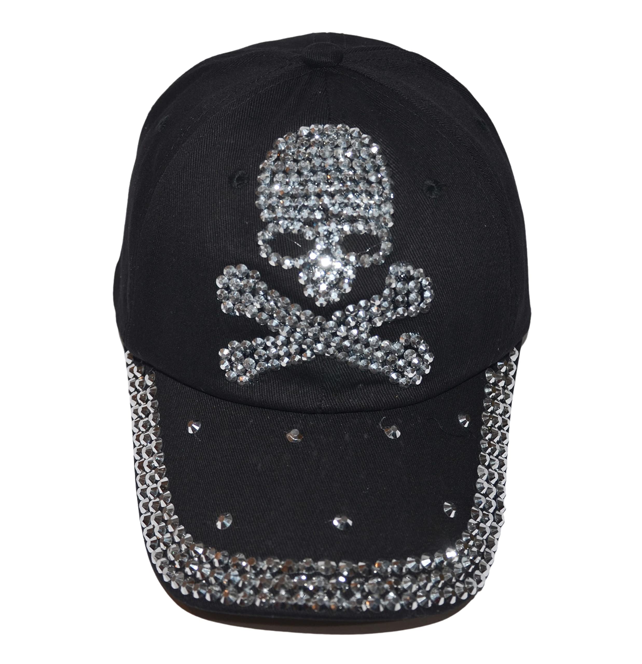 Popfizzy Skull Hats for Women, Skull Cap Women, Skull Baseball Cap, Skull Accessories Women, Skull Clothes Women, Skull Gifts