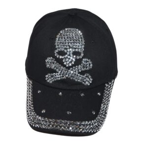 popfizzy skull hats for women, skull cap women, skull baseball cap, skull accessories women, skull clothes women, skull gifts