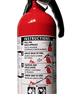 Safety and Trauma Supplies DOT OSHA Compliant Kit with 2lb 5BC Fire Extinguisher