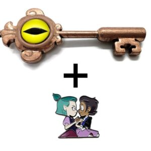 Black Bazaar Portal Key All Metal Cosplay (Brown)