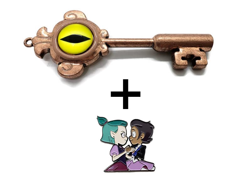 Black Bazaar Portal Key All Metal Cosplay (Brown)